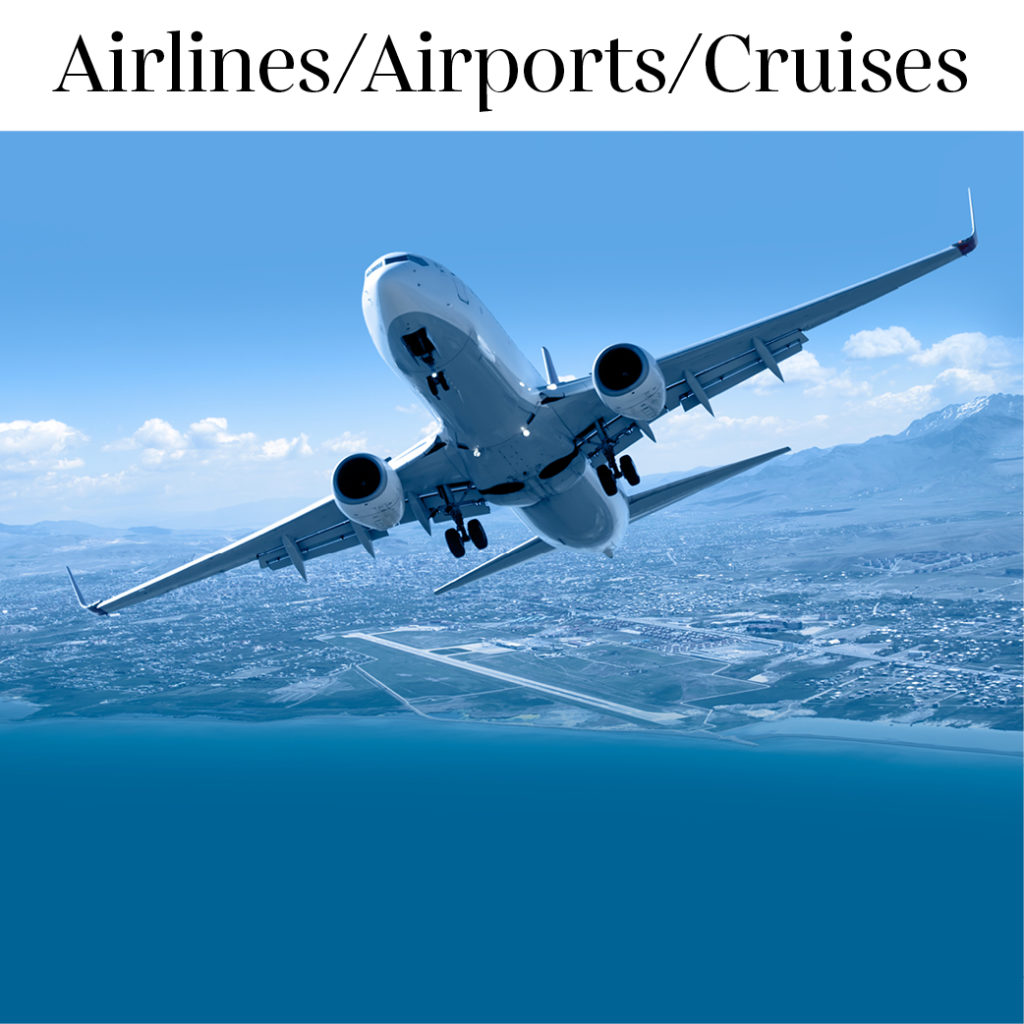 Airlines, Airports & Cruises